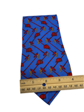 Load image into Gallery viewer, Polo Ralph Lauren Blue Polo Gear Tie