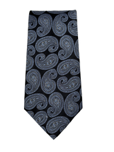 Load image into Gallery viewer, Jones New York Blue Paisley Tie
