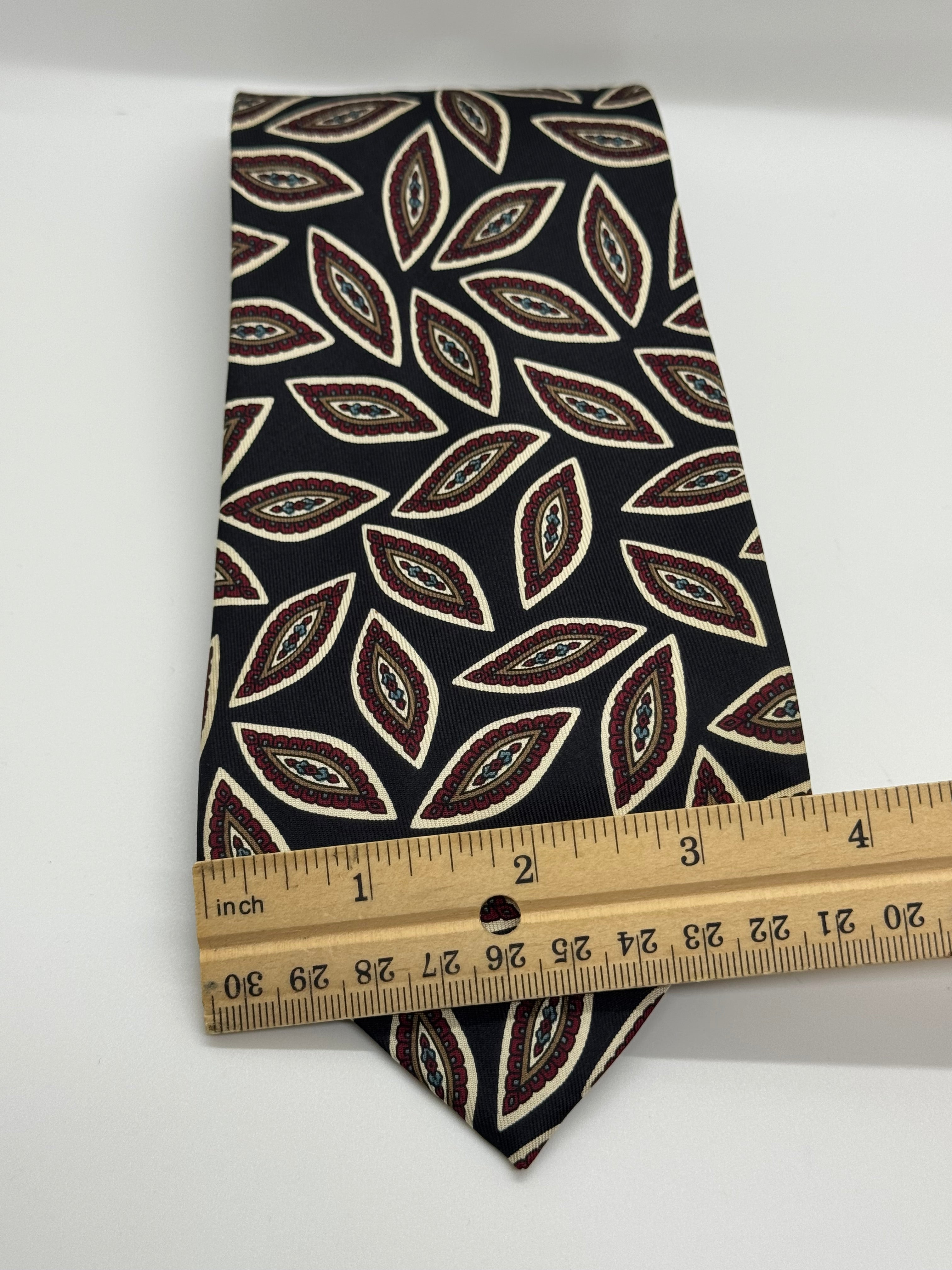 Stafford Vintage Silk Geometric Tie