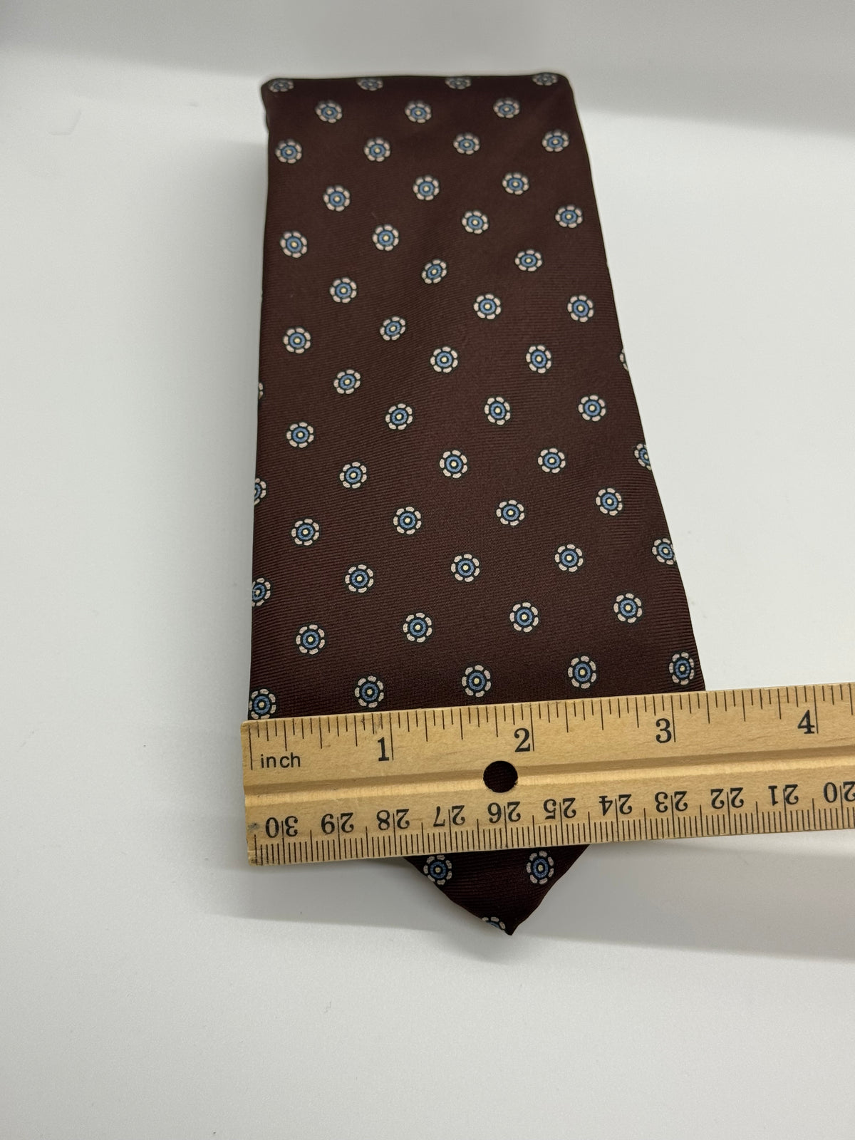 Armstrong Brown Medallion Tie