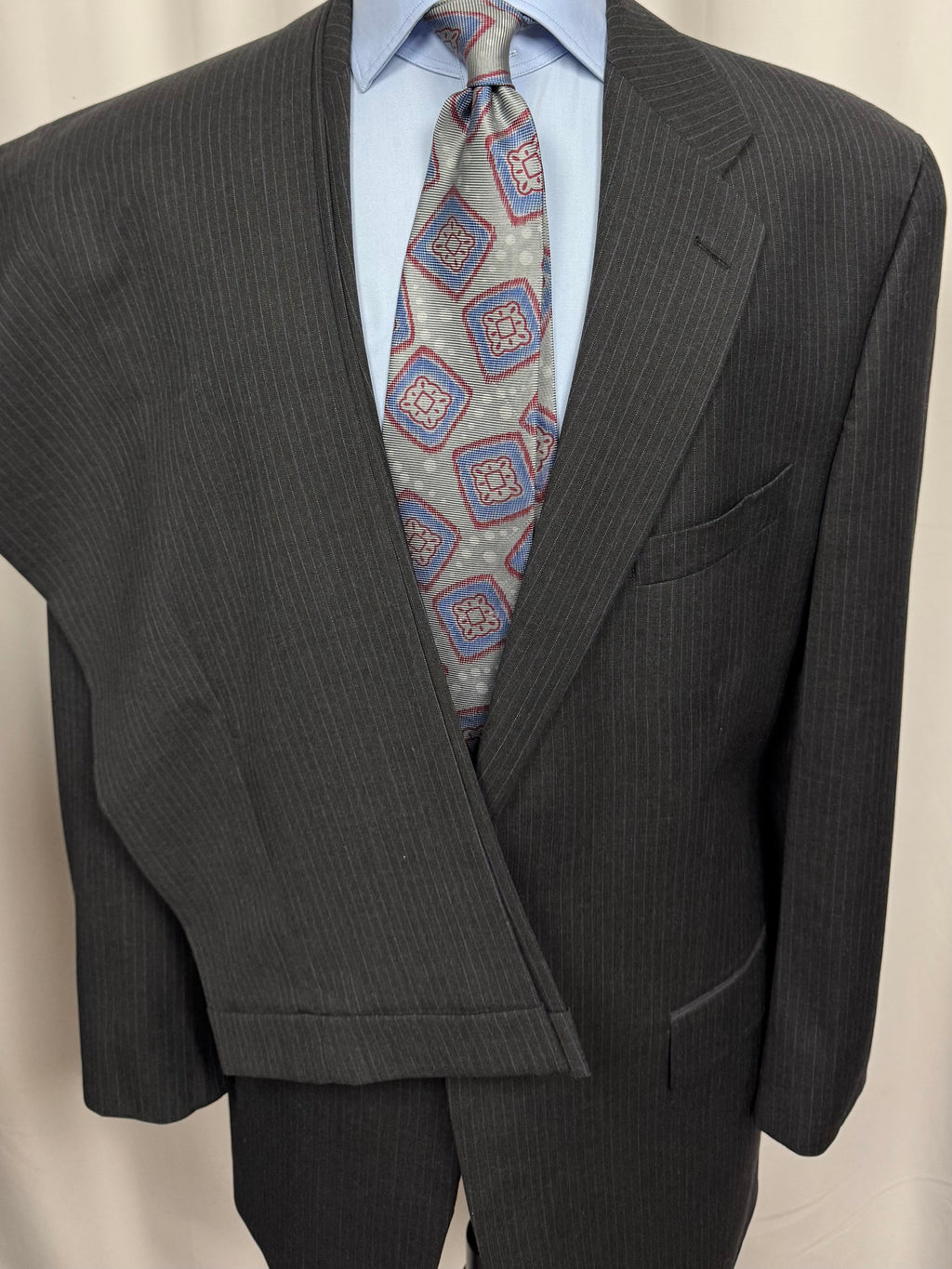 Ralph Lauren Fine Pinstripe Suit – Size 44L