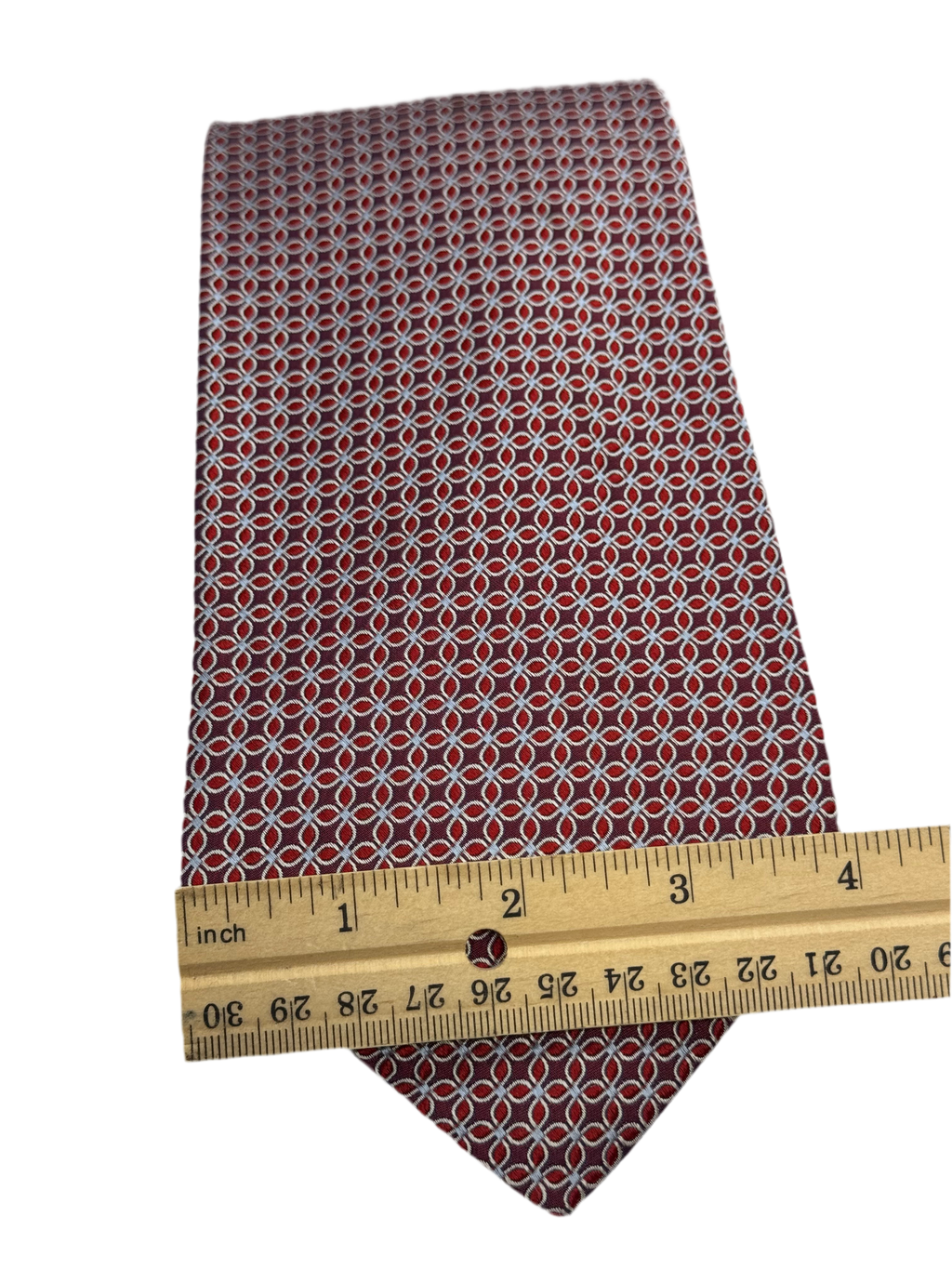 Brooks Brothers Red Geometric Silk Tie