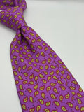 Ferrecci Purple Paisley Tie