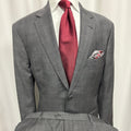 Jos. A. Bank Signature Gold Mid Gray Subtle Check Suit – 44R