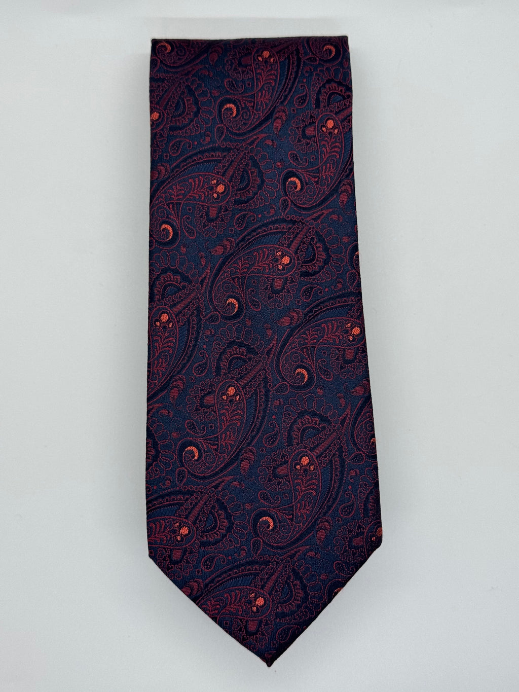 Black Brown 1826 Paisley Tie