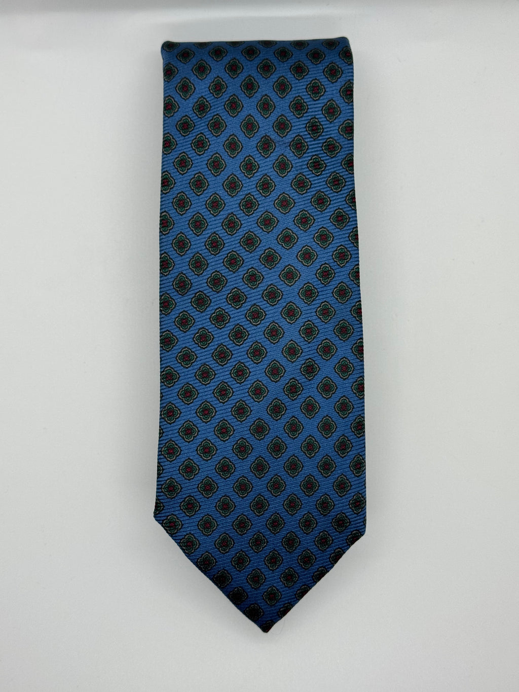 Polo Ralph Lauren Light Blue Medallion Silk Tie