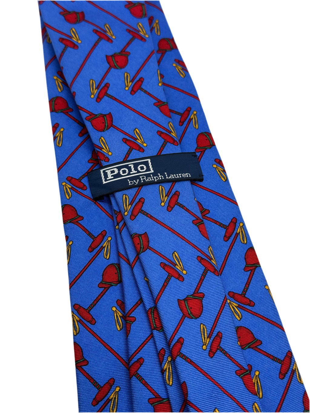 Polo Ralph Lauren Blue Polo Gear Tie