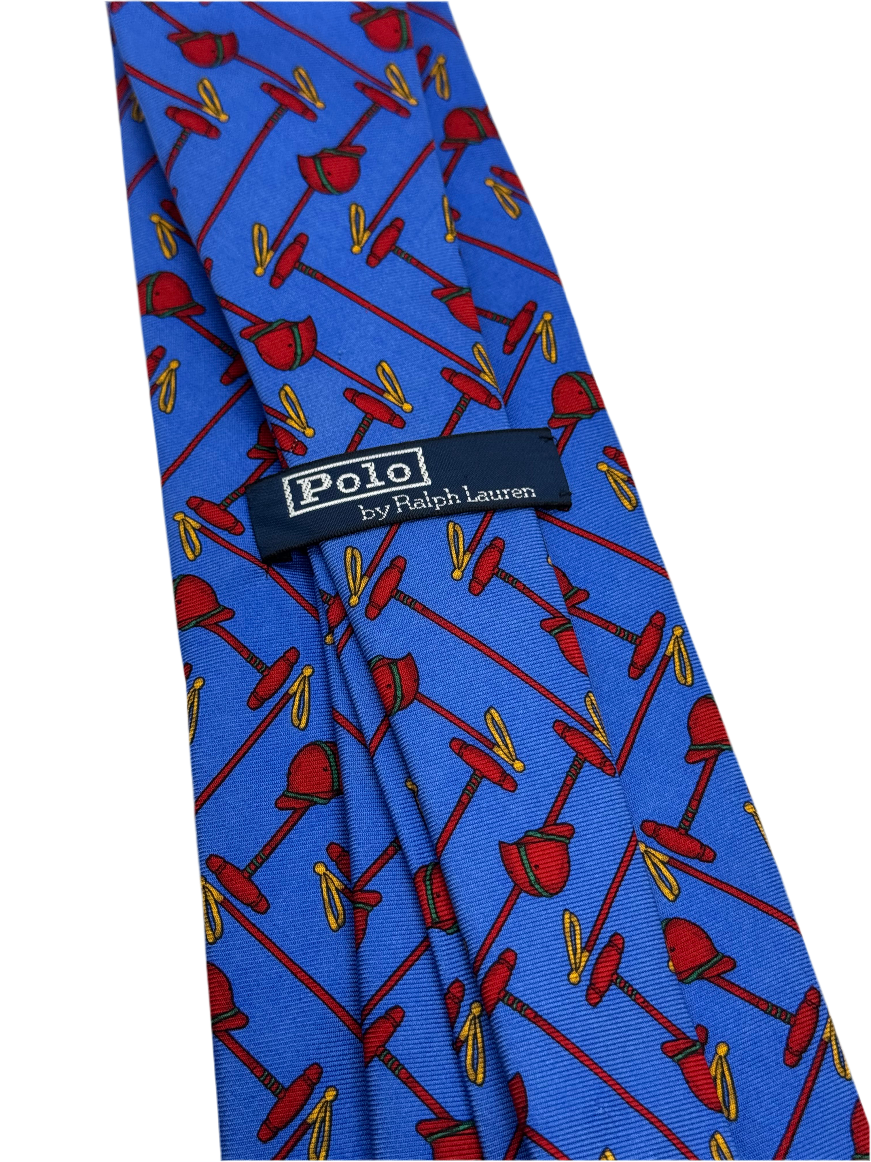 Polo Ralph Lauren Blue Polo Gear Tie