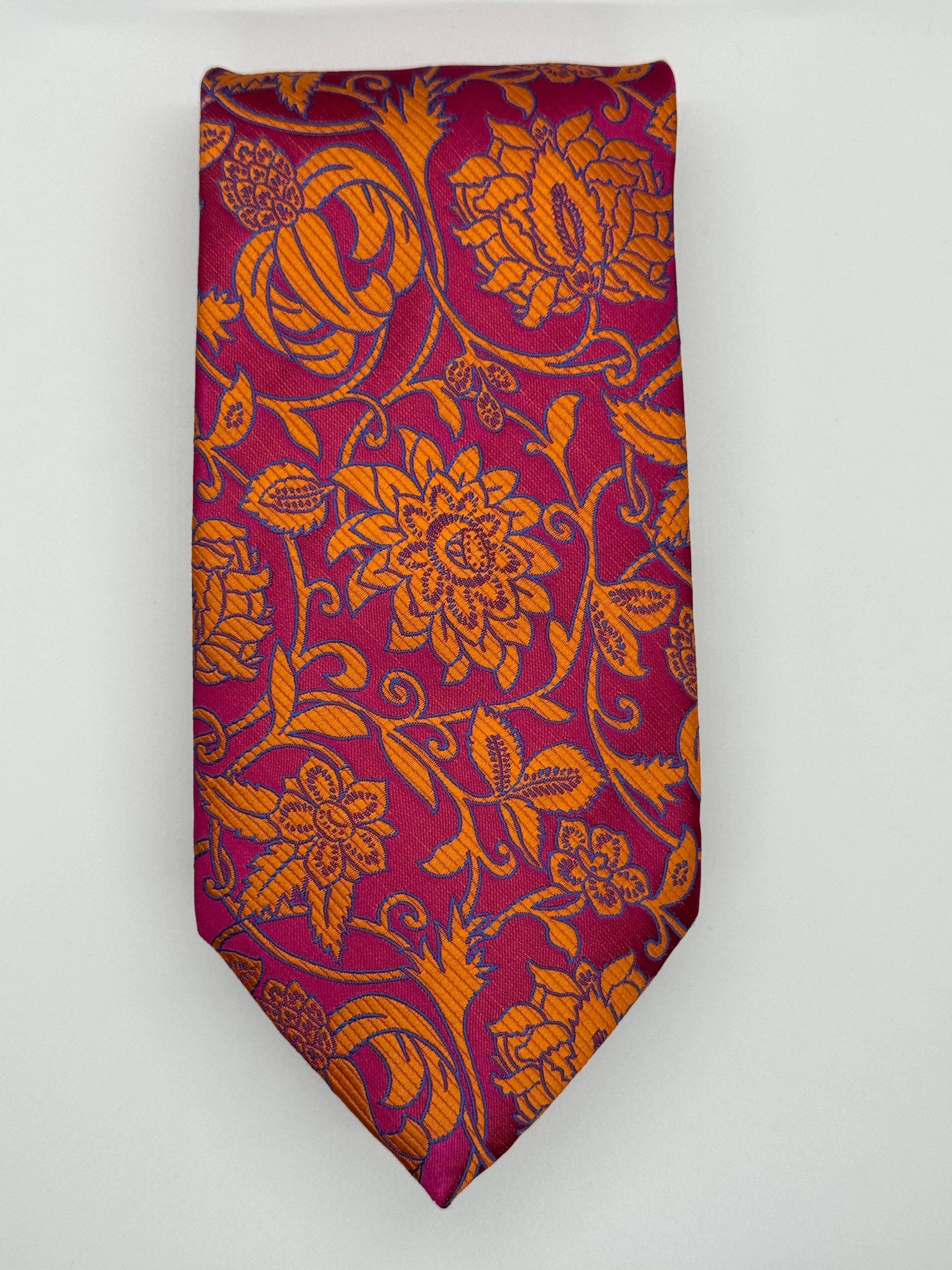 Verse 9 Floral Silk Tie