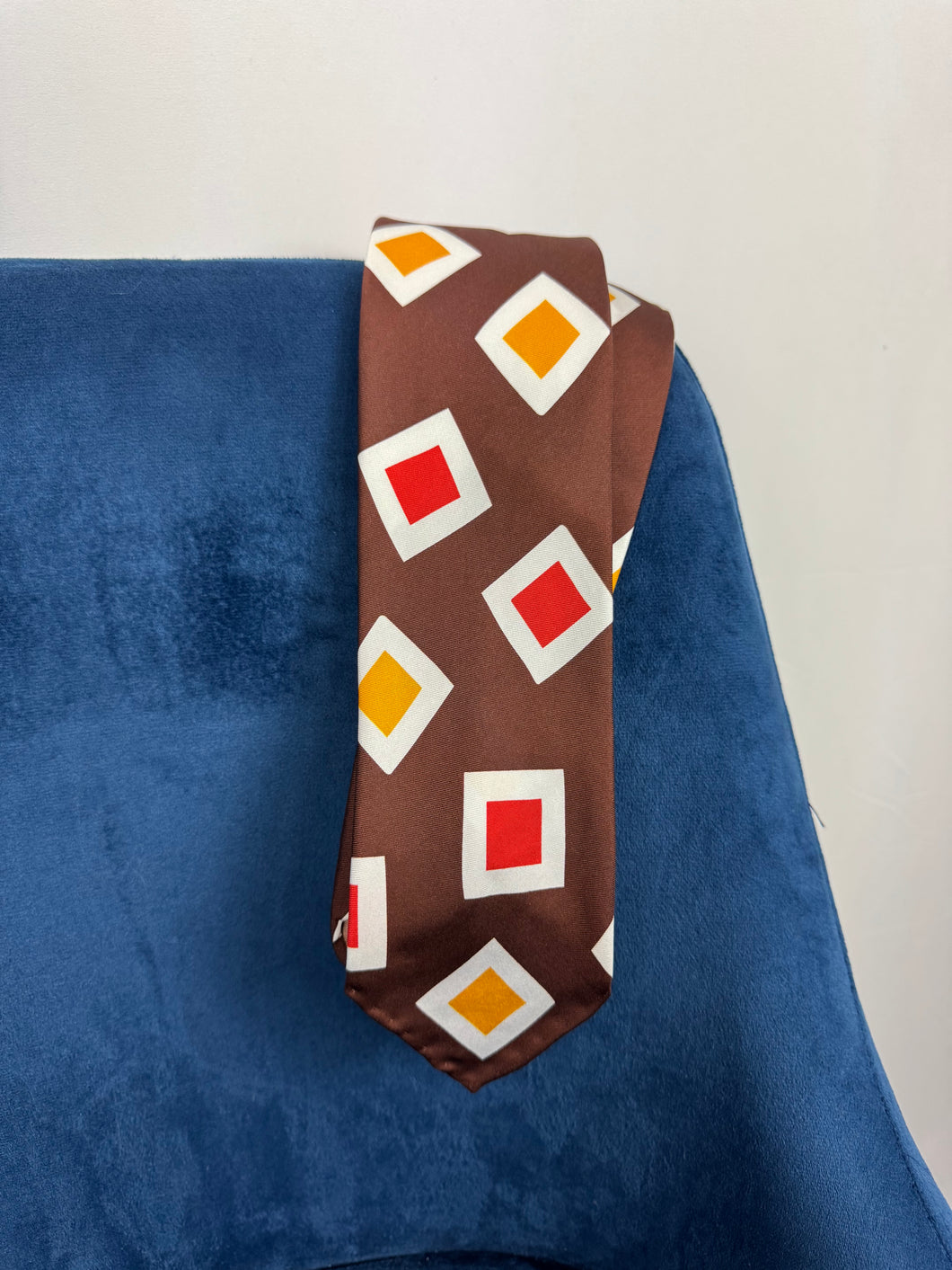 TTG Red Label Brown Espresso Diamond Tie
