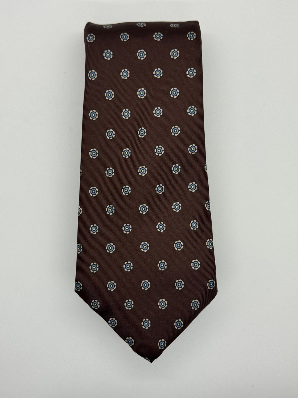 Armstrong Brown Medallion Tie