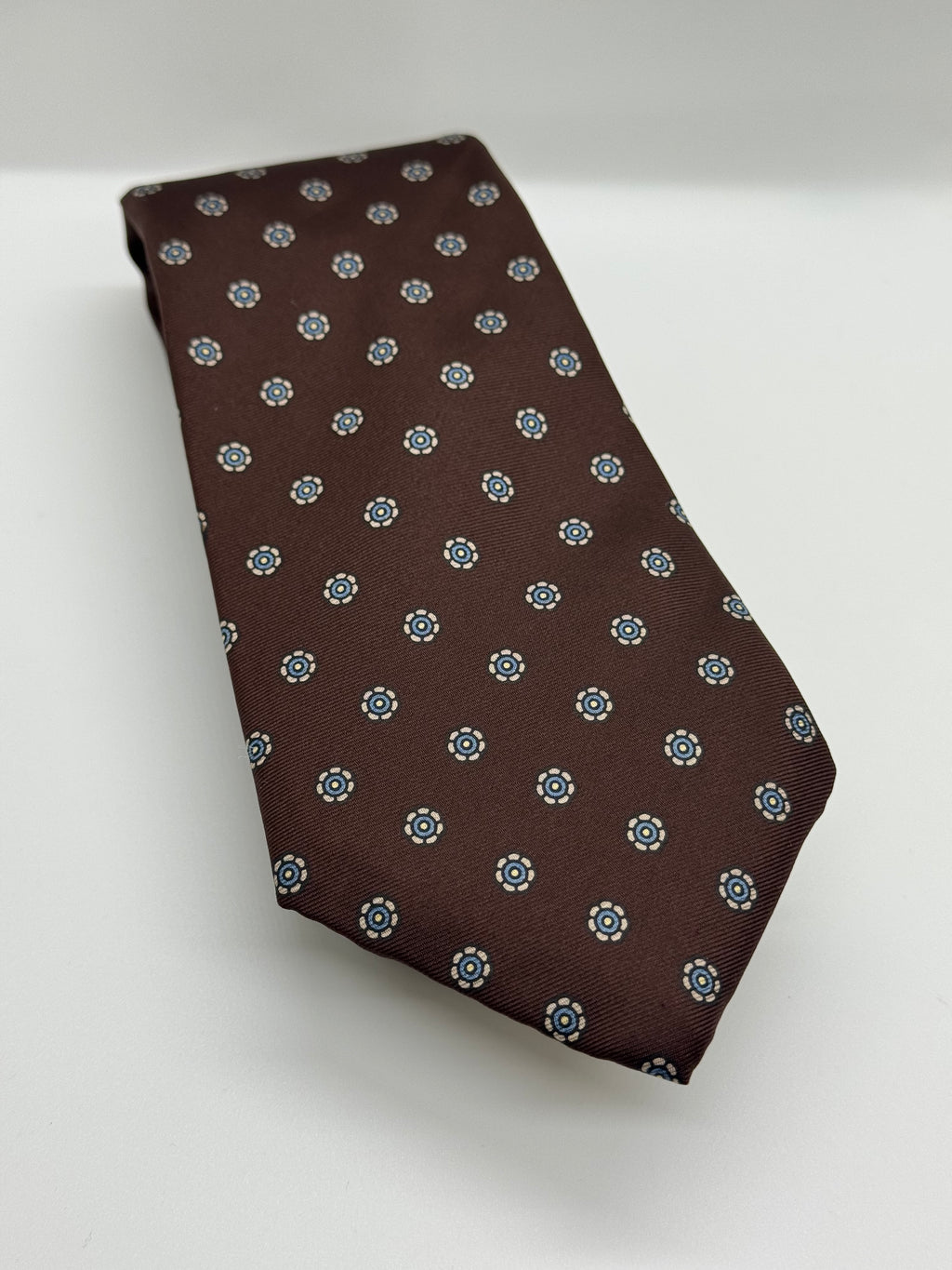 Armstrong Brown Medallion Tie