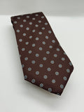 Armstrong Brown Medallion Tie