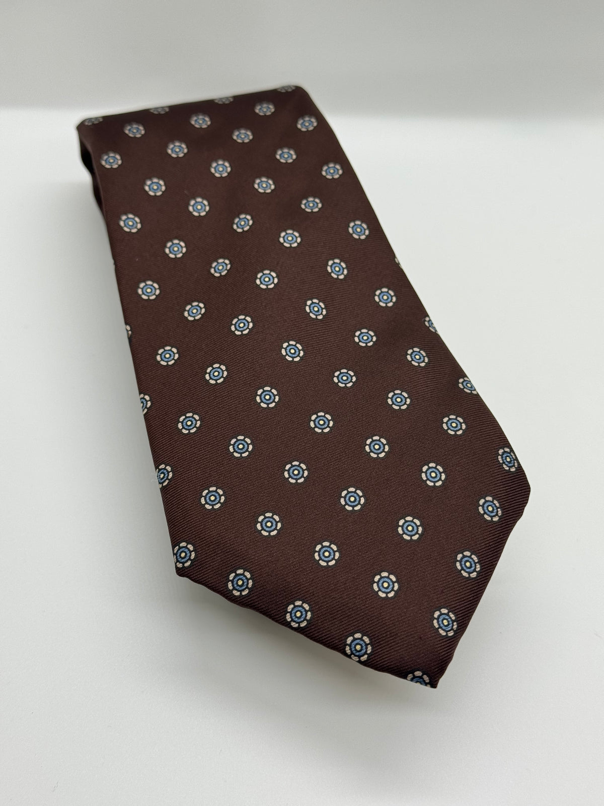Armstrong Brown Medallion Tie