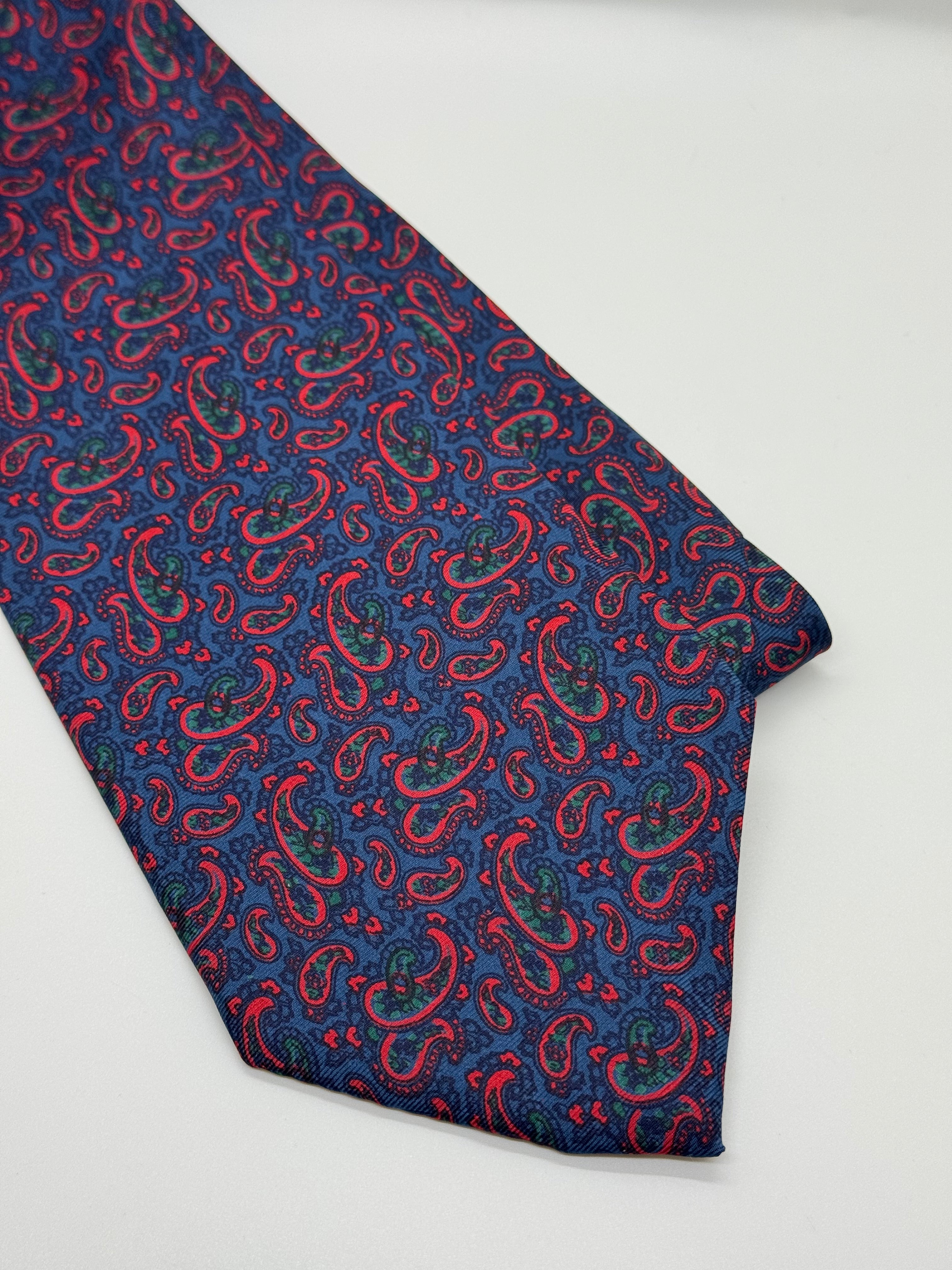 Henri Christian London Paisley Tie – Made in Great Britain