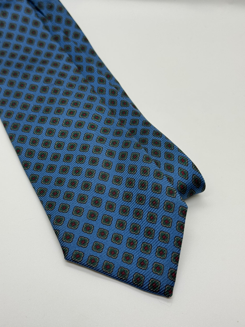 Polo Ralph Lauren Light Blue Medallion Silk Tie