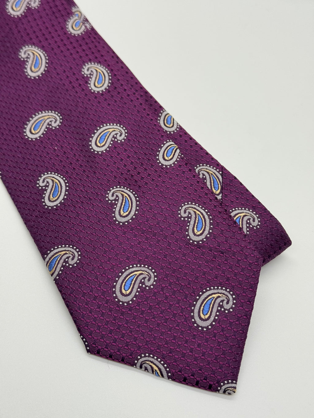 Jos. A. Bank Signature Collection Plum Paisley Tie