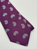 Jos. A. Bank Signature Collection Plum Paisley Tie