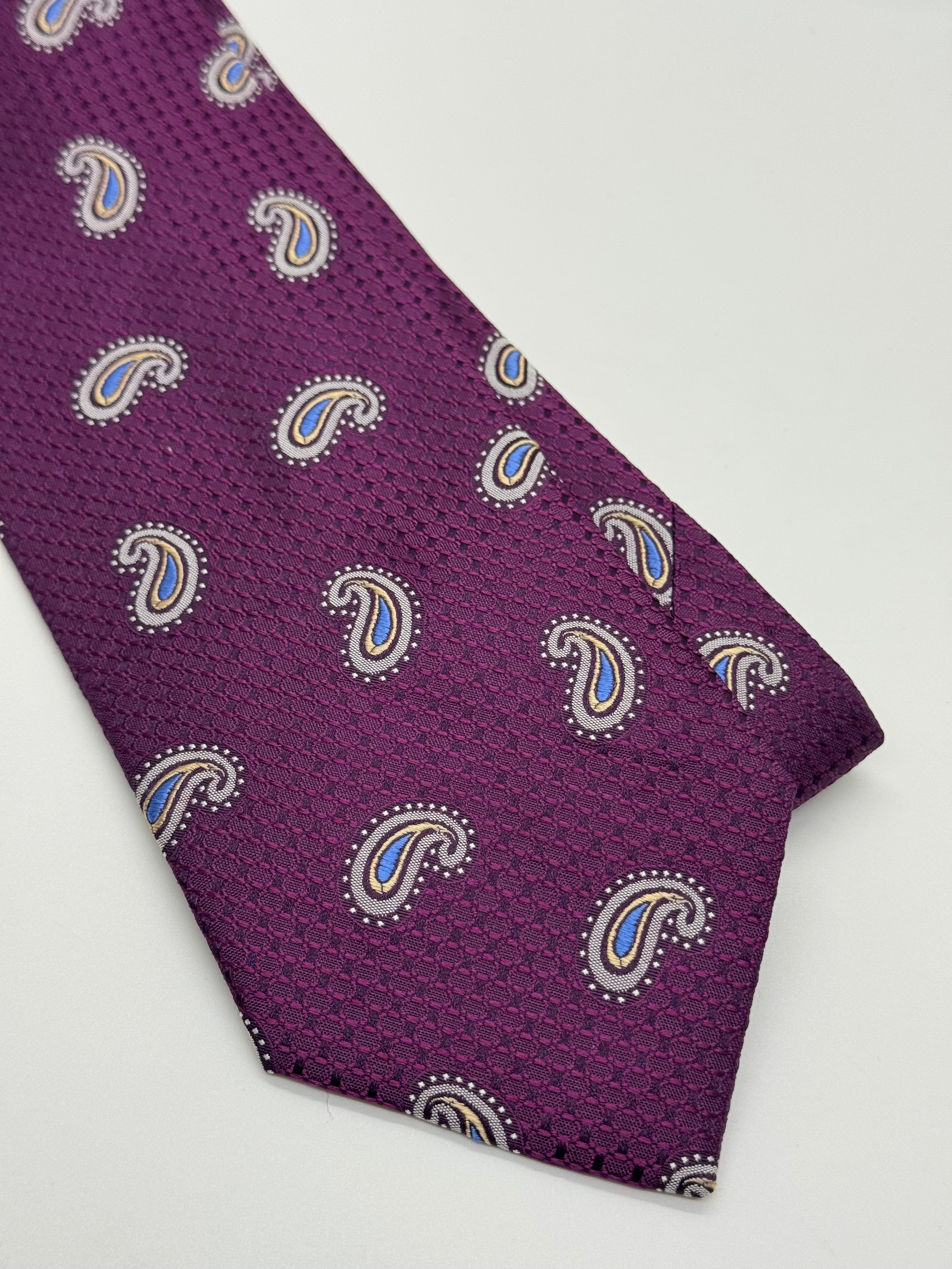 Jos. A. Bank Signature Collection Plum Paisley Tie