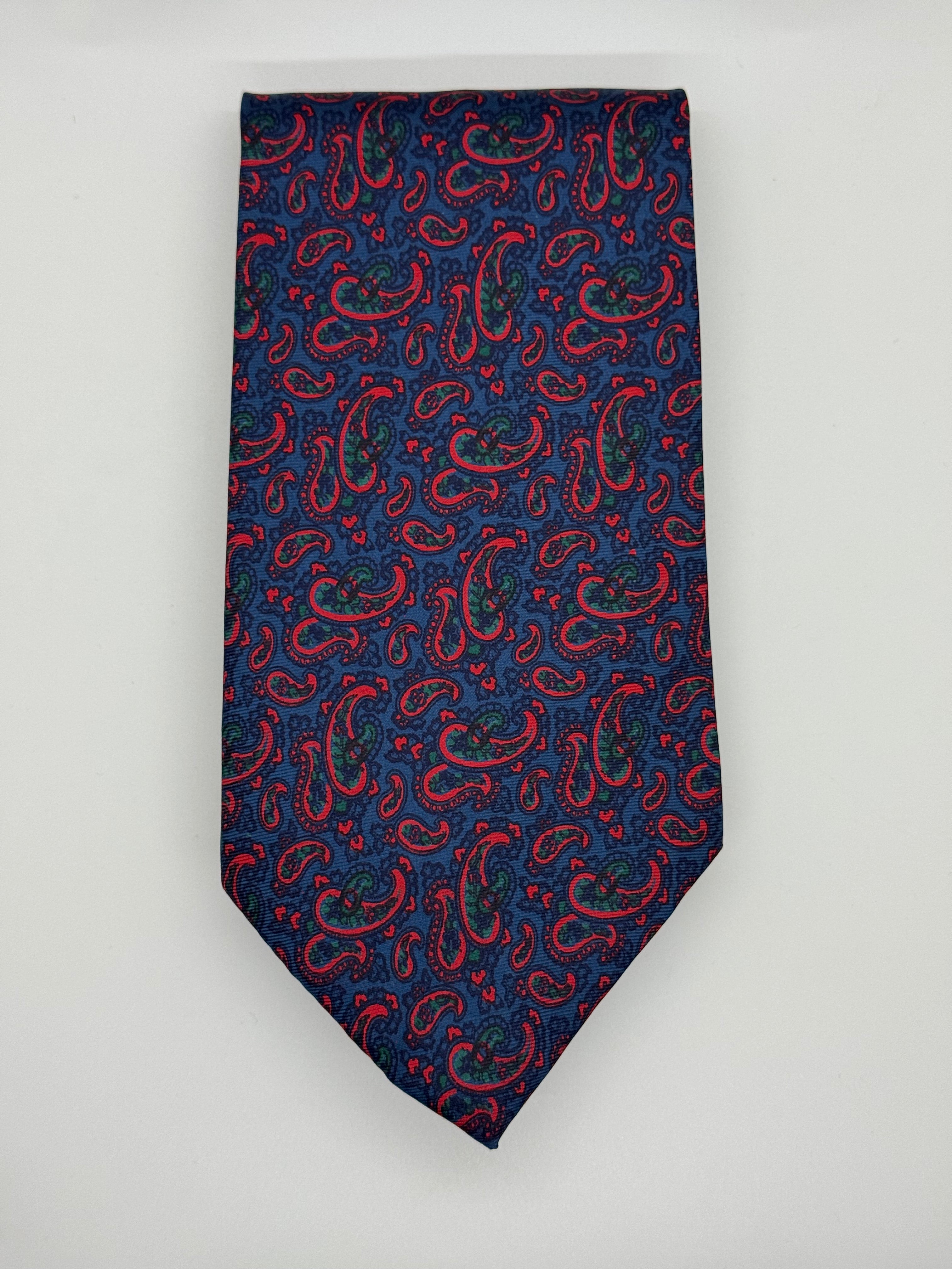 Henri Christian London Paisley Tie – Made in Great Britain