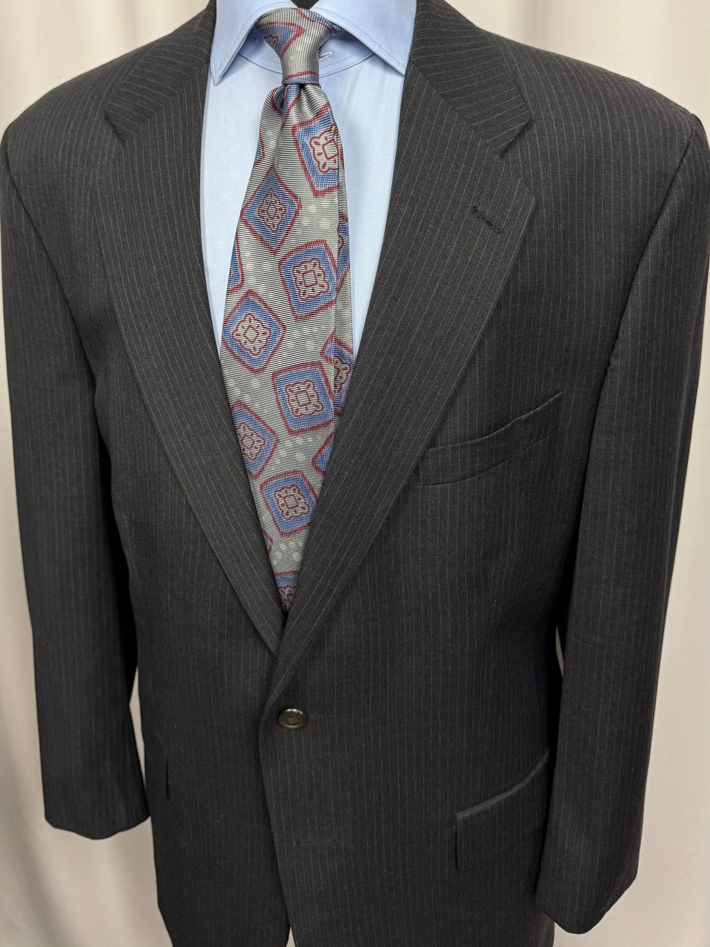Ralph Lauren Fine Pinstripe Suit – Size 44L