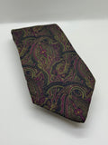Polo Ralph Lauren Olive & Plum Paisley Tie