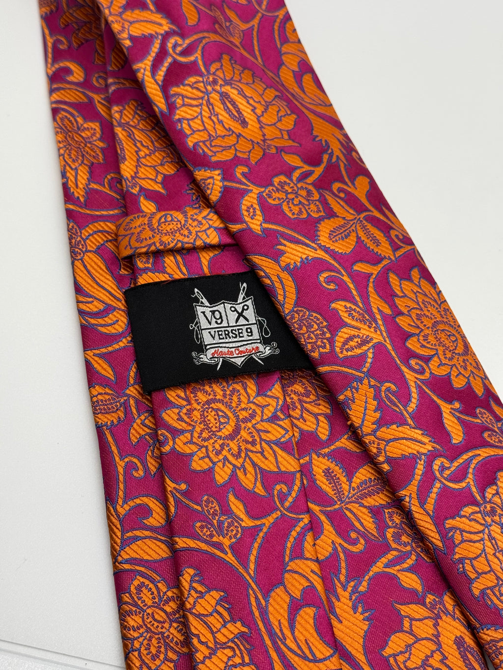 Verse 9 Floral Silk Tie