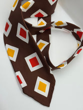 Load image into Gallery viewer, TTG Red Label Brown Espresso Diamond Tie
