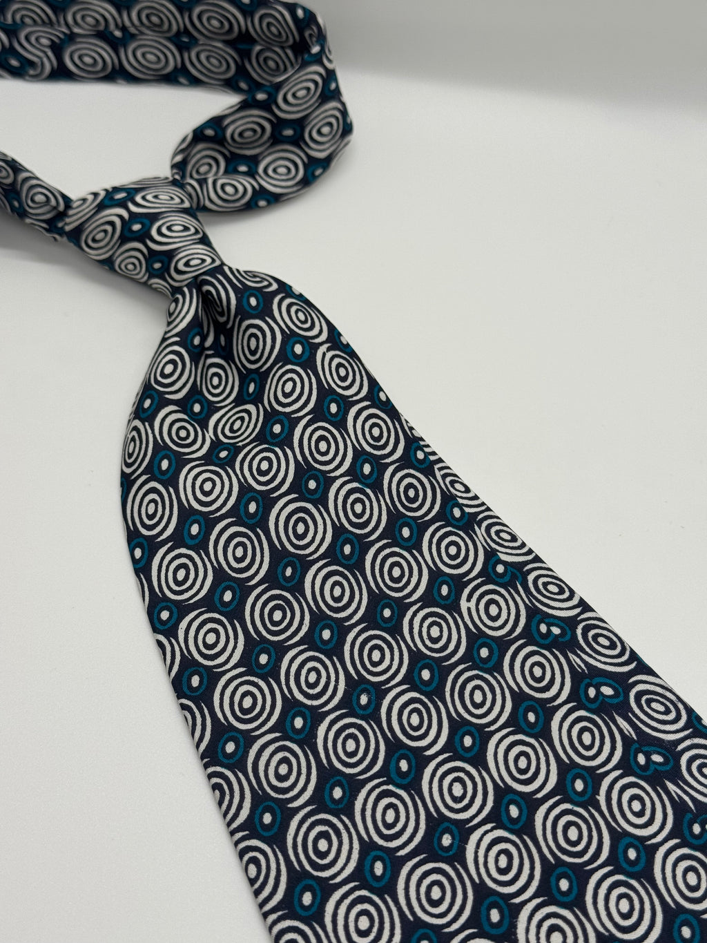 Marco Matellini Abstract Circle Silk Tie