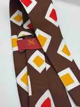 Load image into Gallery viewer, TTG Red Label Brown Espresso Diamond Tie
