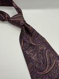 XXXX Collection – Imperial Purple Paisley Silk Tie
