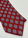 Jos. A. Bank Red Medallion Silk Tie