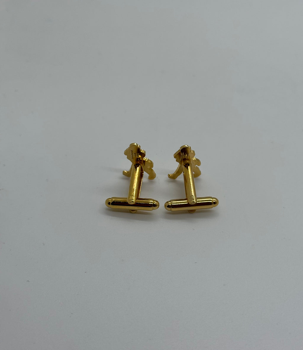 Vintage Striding Man CuffLinks
