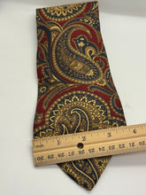 Load image into Gallery viewer, Robert Stewart Burgundy Paisley Tie

