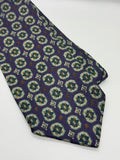 Hasting & Smith Purple Medallion Tie