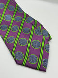 Verse 9 Purple Spiral Stripe Tie