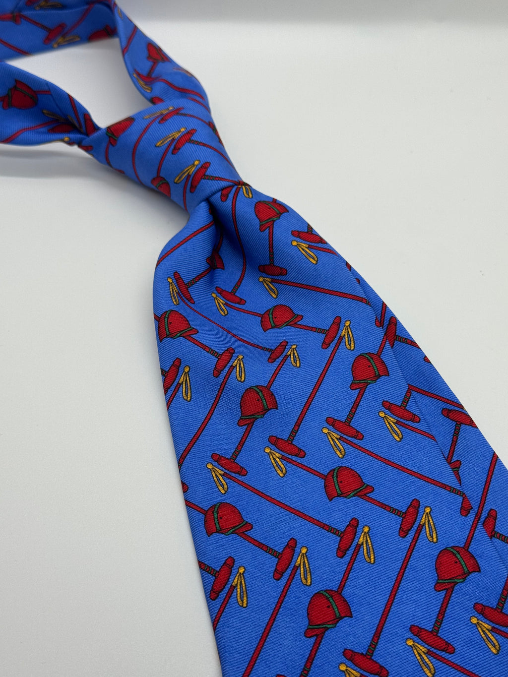 Polo Ralph Lauren Blue Polo Gear Tie