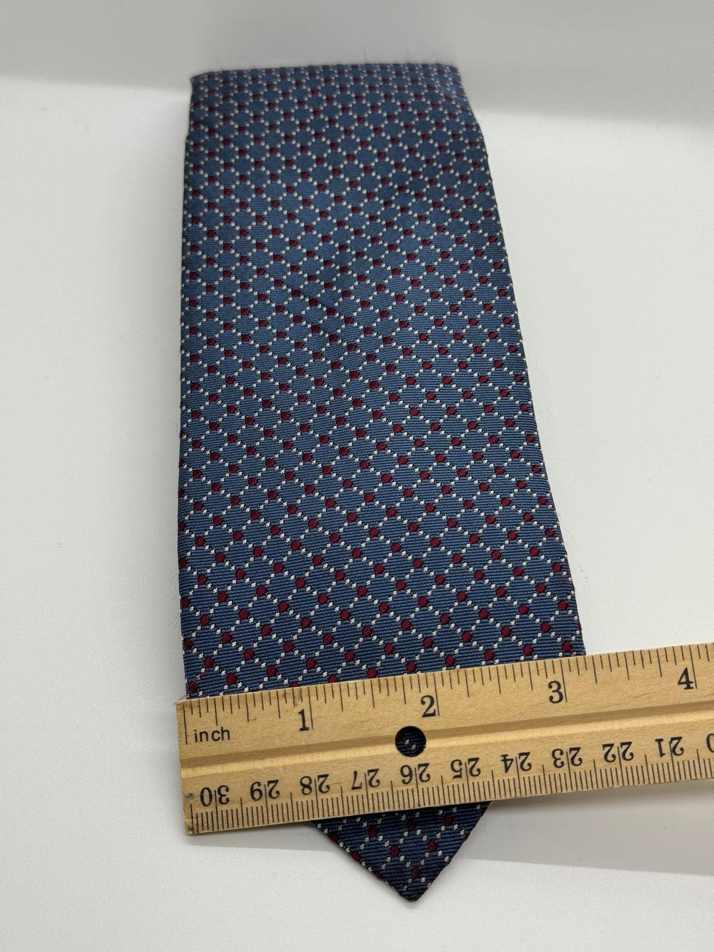 Brooks Brothers Blue Geometric Silk Tie