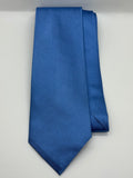 Brooks Brothers Solid Blue Silk XL Tie – Made in USA