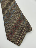 Robert Talbott for Levy’s Nashville Hand-Sewn Paisley Silk Tie – Blue, Olive & Burgundy