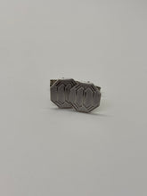 Load image into Gallery viewer, Vintage Silver Octagon CuffLinks
