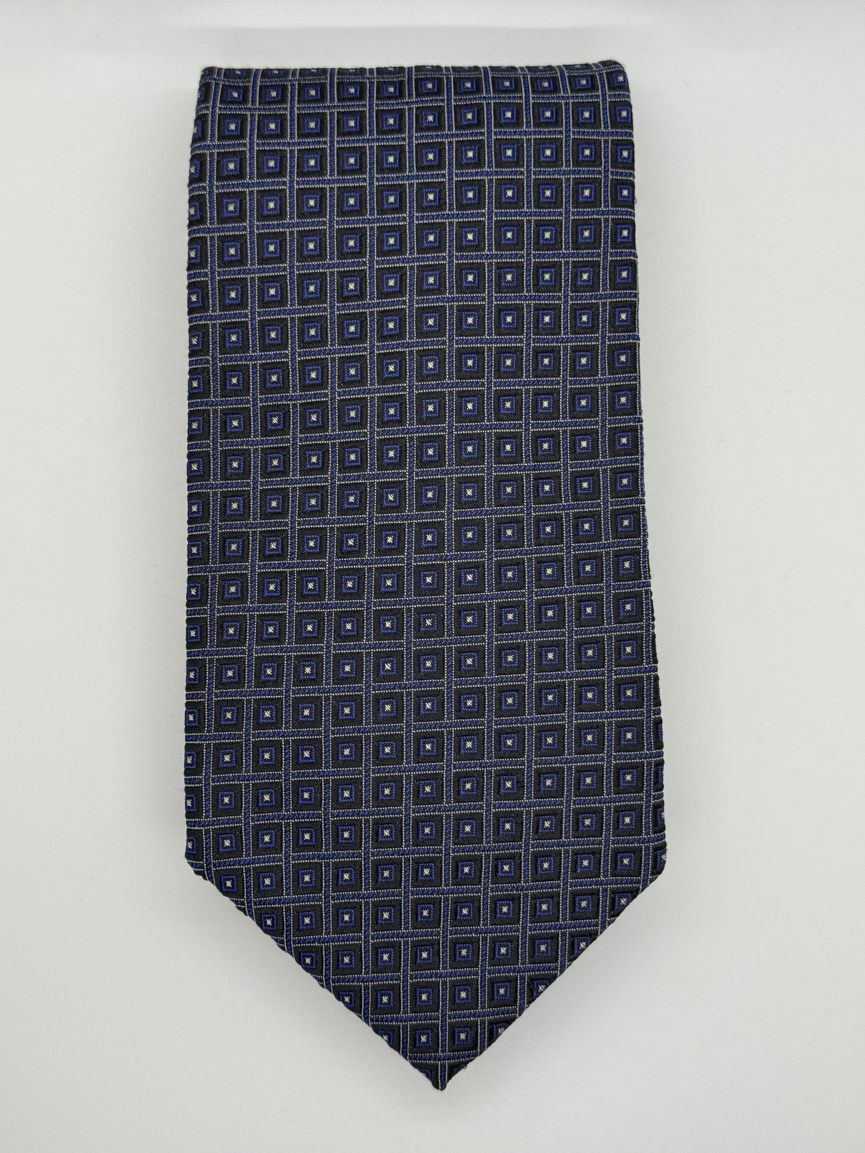 J.Z. Richards for Nordstrom – Navy Geometric Silk Tie