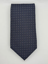 Load image into Gallery viewer, J.Z. Richards for Nordstrom – Navy Geometric Silk Tie
