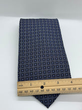 Load image into Gallery viewer, J.Z. Richards for Nordstrom – Navy Geometric Silk Tie
