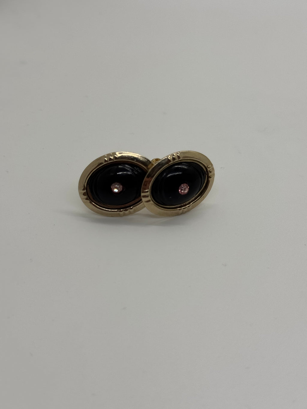 Vintage Onyx CuffLinks