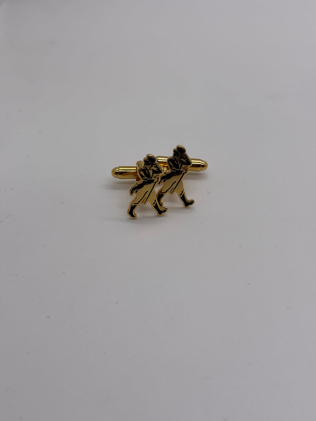 Vintage Striding Man CuffLinks