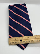 Load image into Gallery viewer, Brooks Brothers Makers Navy &amp; Pink Stripe Tie
