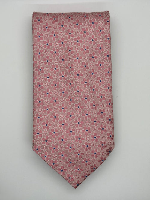 Pink Floral Tie