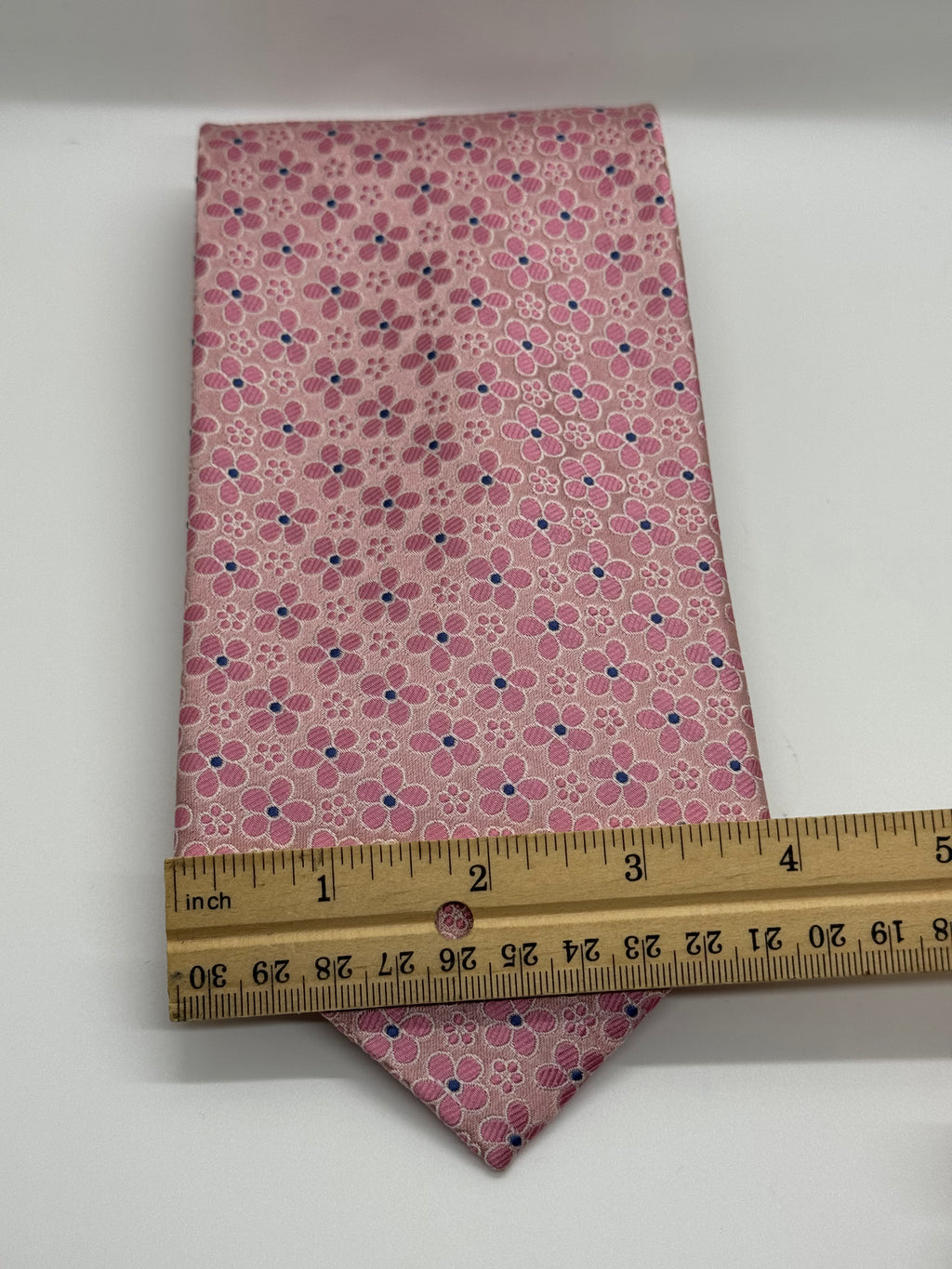 Pink Floral Tie