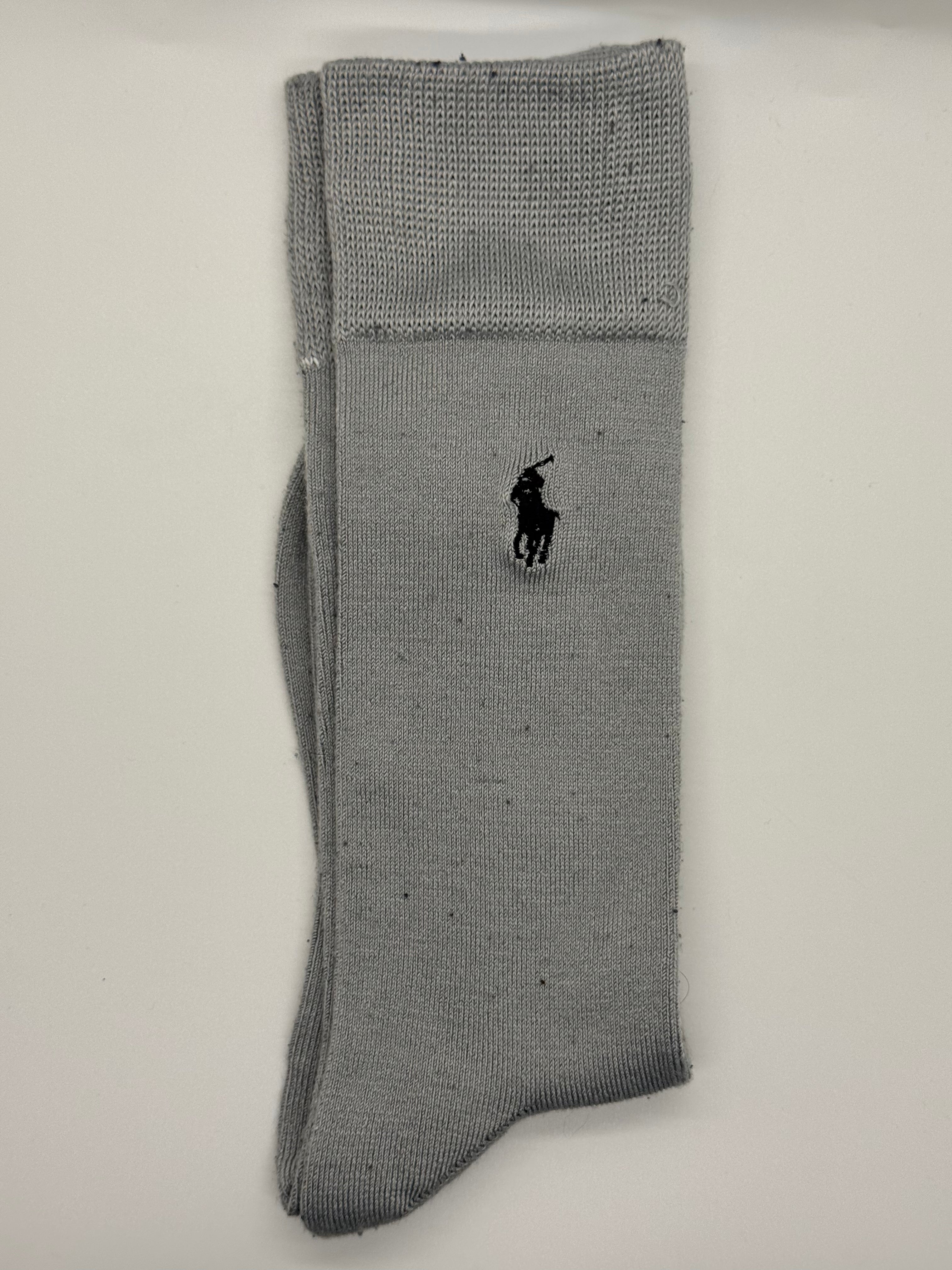 Brand New Light Gray Polo Dress Socks